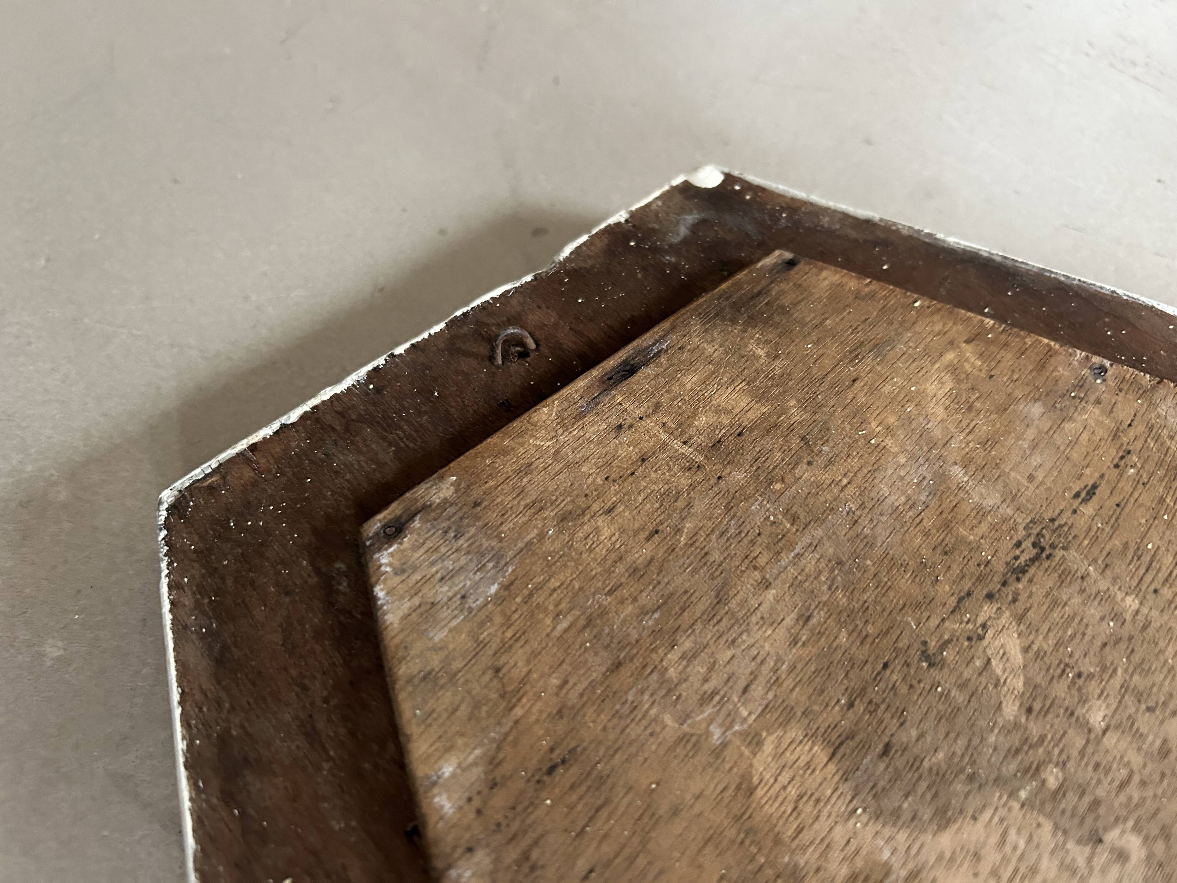 Antique beveled mirror