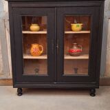 Vitrine ancienne sur pieds