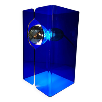 Vintage Table Lamp • V.Blue • Space Age • 1970