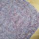 Crochet wool blanket