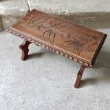 Antique footrest