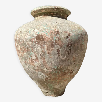 Old terracotta jar