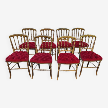 8 chaises de théâtre