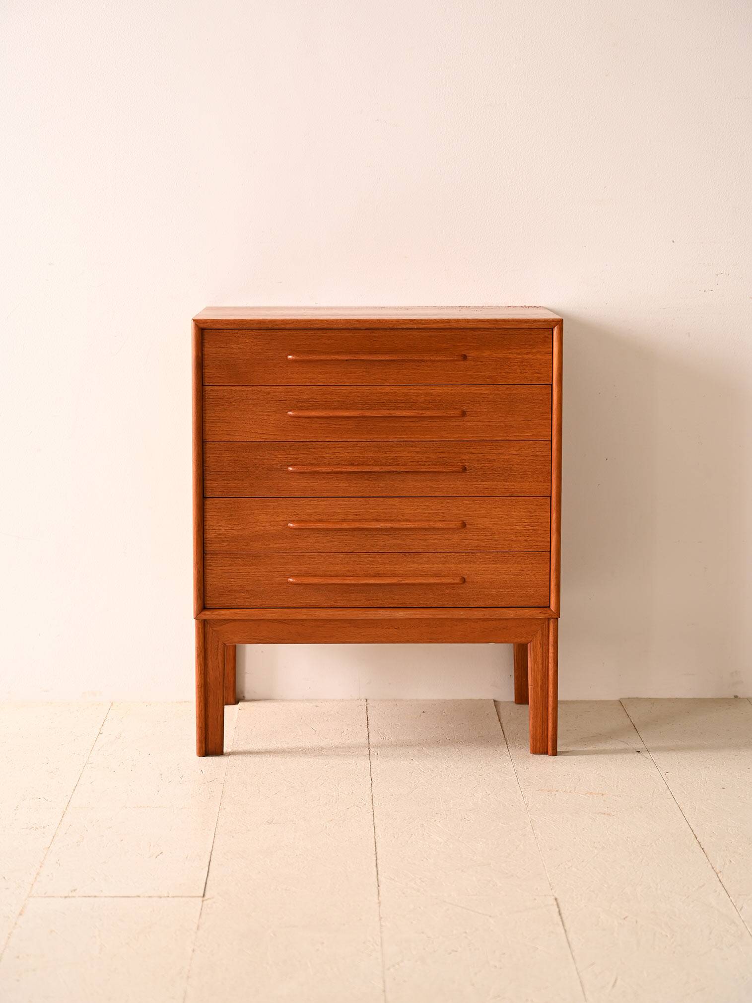 1950s teak chest of drawers