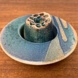 Postmodern vintage ceramic flower vase, 1980s