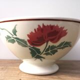 Old bowl "Luxeuil" Hbcm + plate