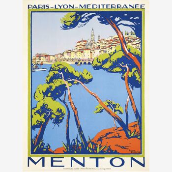 Affiche MENTON - Rogers BRODERS