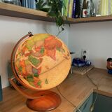 Vintage Illuminated Globe