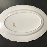 Oval dish KG Lunéville Badonviller Baléares model