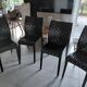 Kartell ami ami black chairs