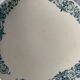 4 blue and white service dishes Alesia Longchamp Iron Land early 20th century