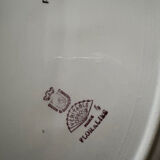 Oval dish Digoin Sarreguemines