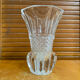 Antique vase val saint lambert model baden diamond cut crystal vintage