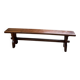 Walnut bench 1900 175cm