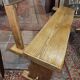 Farm table with benches