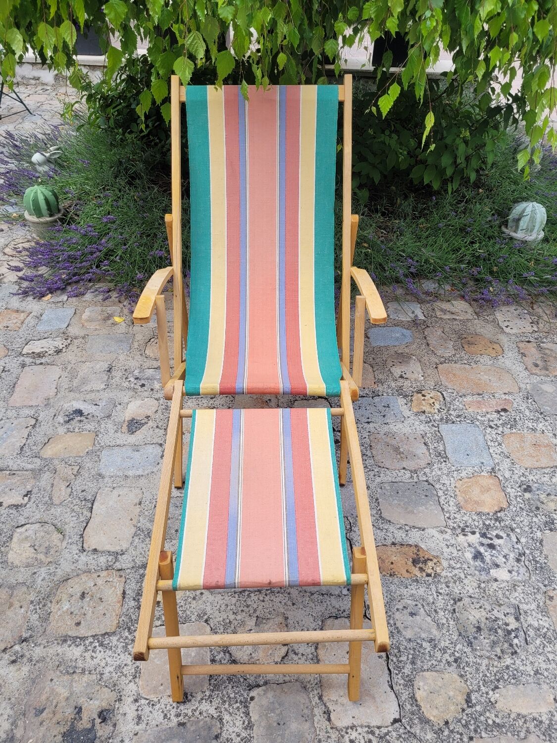 Vintage deck chair