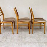 3 Scandinavian teak chairs