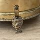 Antique brass umbrella stand