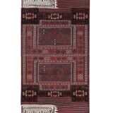 Vintage Turkish Oushak Rug Handwoven 95x235 cm