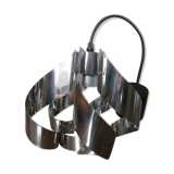 70s chrome metal hanging