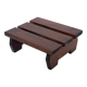 Art Deco footstool foot rest minimalist 40's design