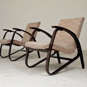 Paire de fauteuils art déco par Jan Vanek 1930