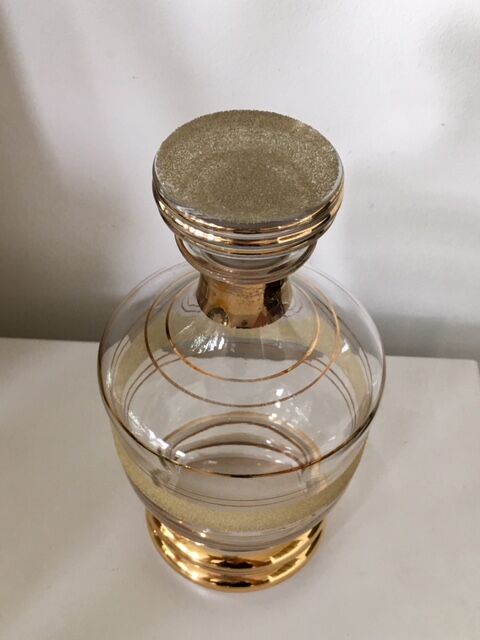 1950s glass carafe
