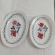 Plats ovales Sarreguemines Digoin Cannes lot de 2