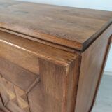 Brutalist art deco sideboard