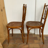 Pair of chairs bistrot