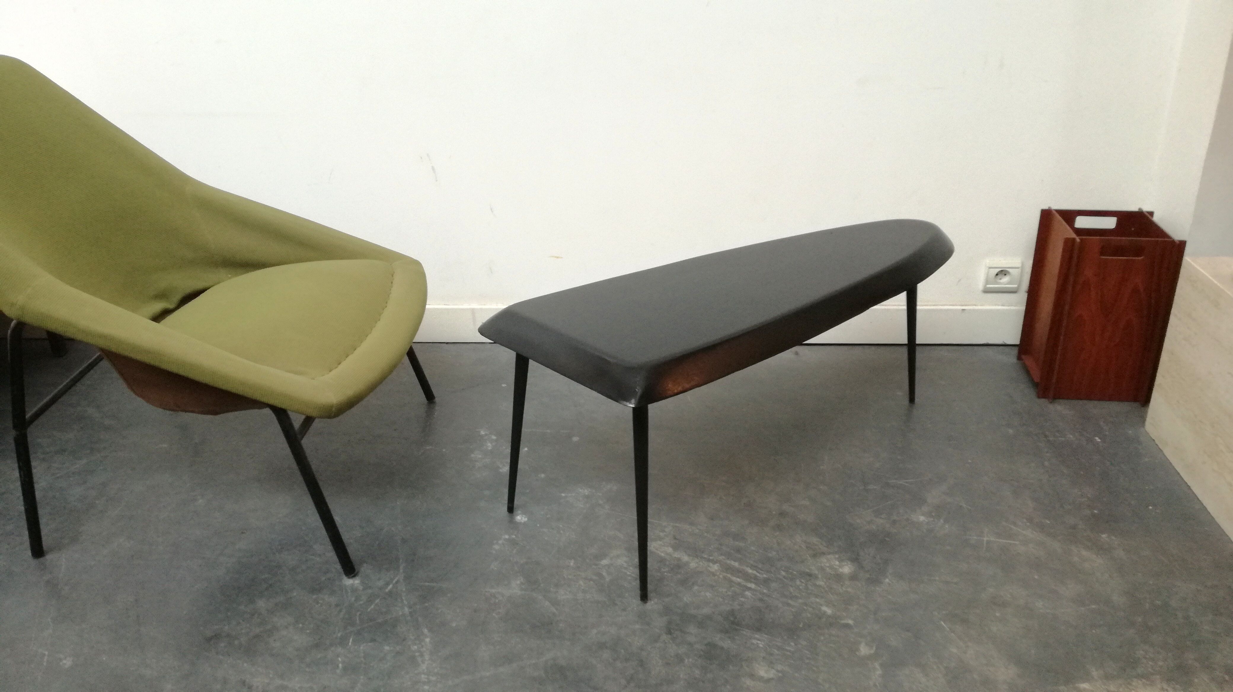 Wooden coffee table 1950s