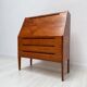 1960s Danish teak secretary desk by Kai Kristiansen for Tørring Møbelfabrik