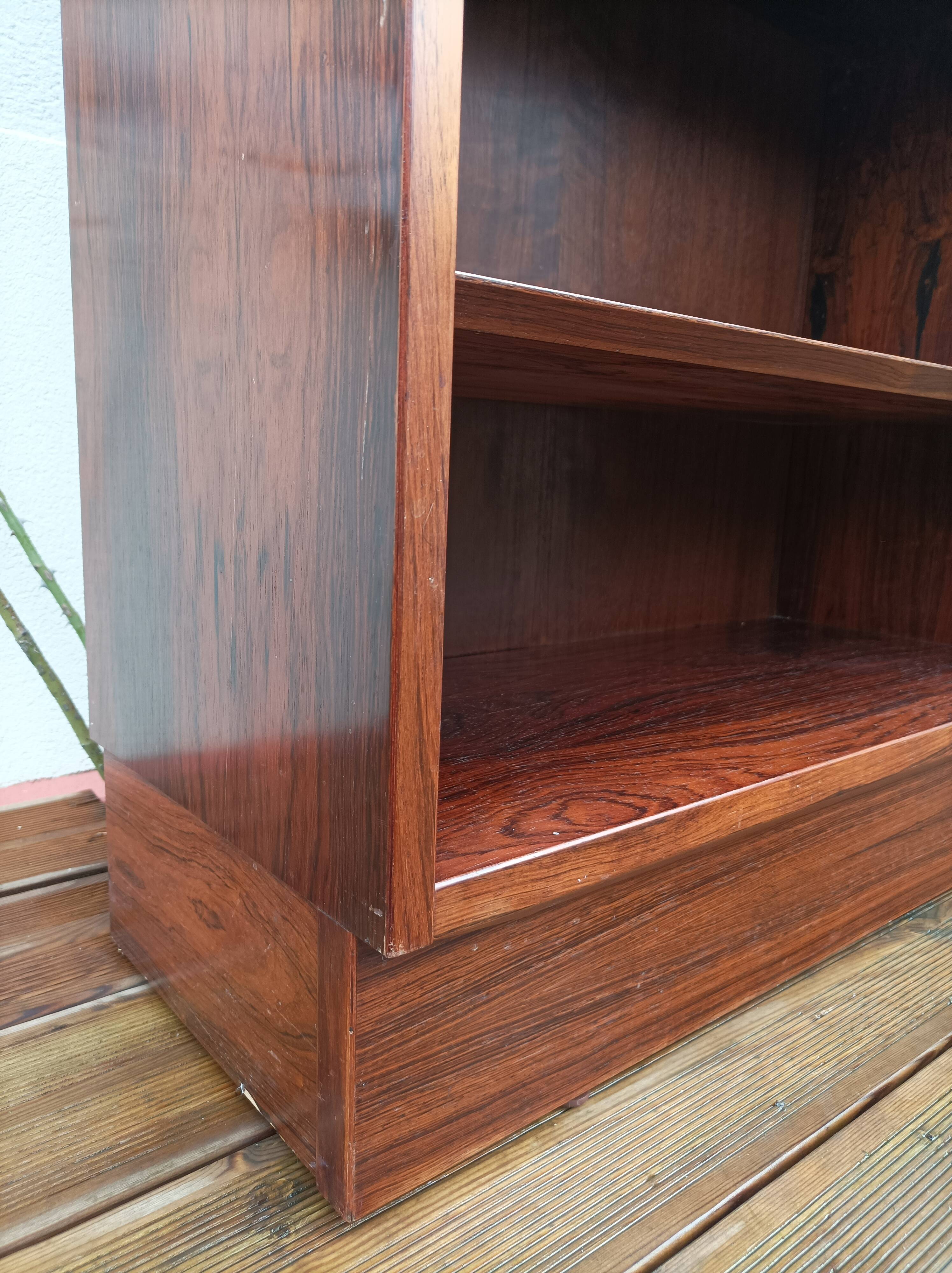 Rosewood bookcase by poul hundevad for hundevad & co. denmark, 1970