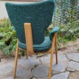Set of 4 Roger Landault armchairs
