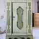 Armoire polychrome alsacienne 1800