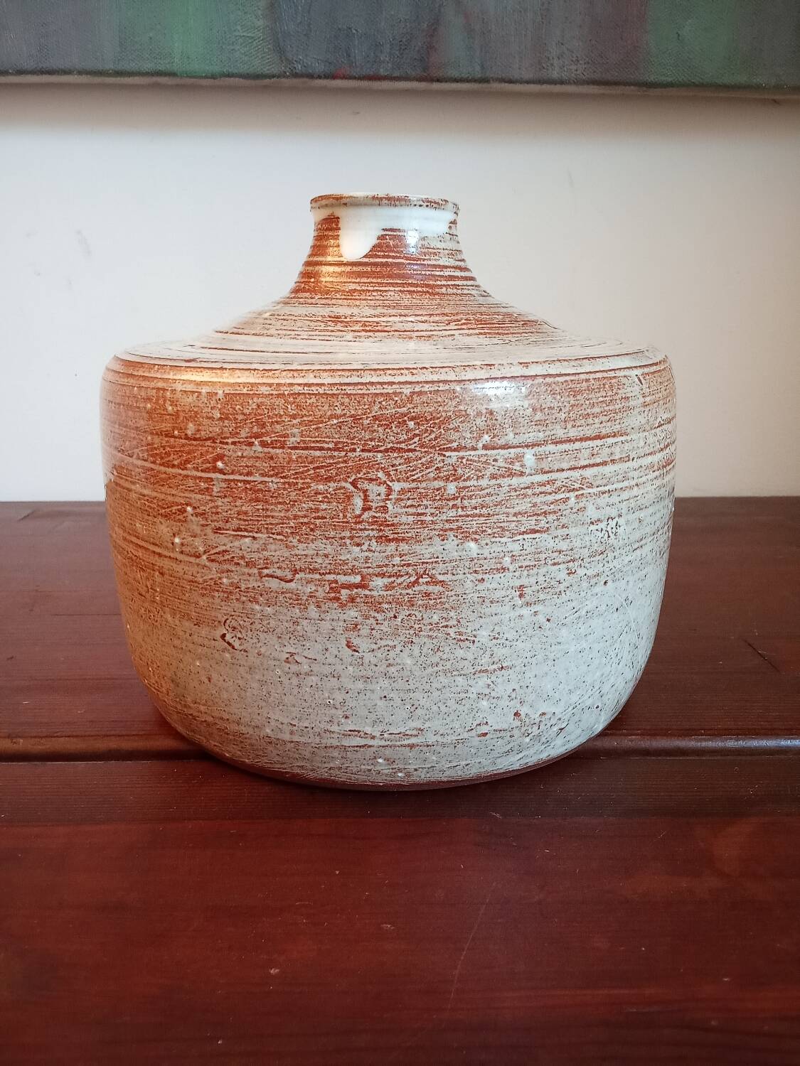 Bottle vase by Alain Rech (1936-2023)