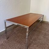 Scandinavian rotating top coffee table from the 60s