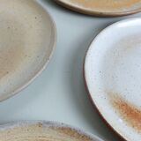 Set of 6 dessert plates Grès du Marais