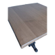 Bistro table(s) 60/60cm solid wood top pedestal table