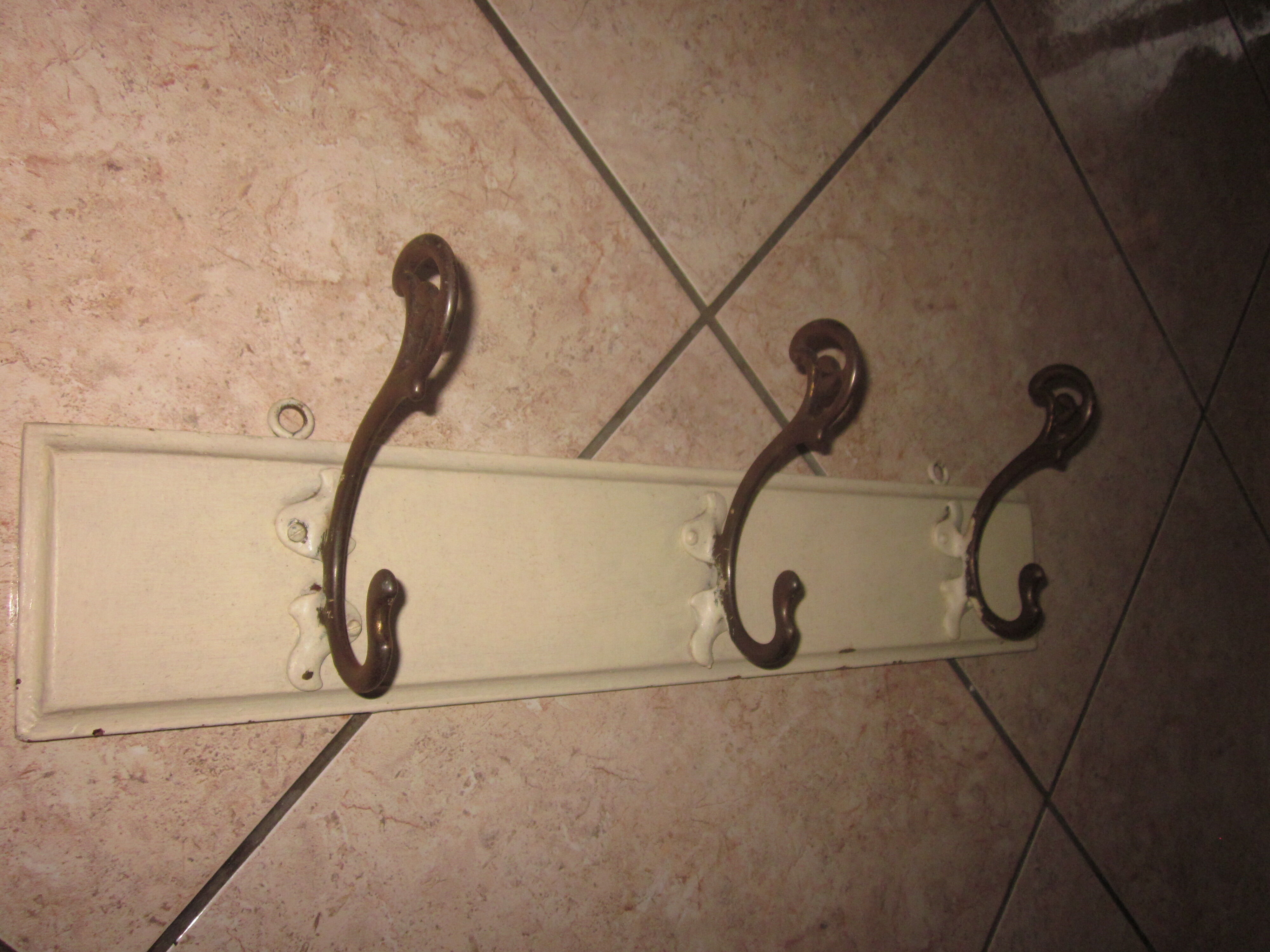 Old coat rack in art nouveau style