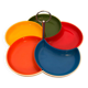 Servant vintage aperitif tray flower shape