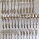Silver-plated cutlery by Boulenger goldsmith 71 pieces
