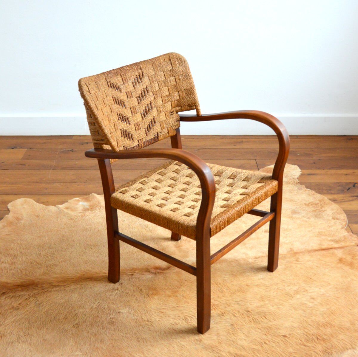 Bauhaus armchair by Erich Dieckmann art deco 1920 / 1930s