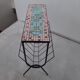 Vintage metal and mosaic magazine door