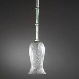 Chandelier in Murano Glass attributed to Flavio Poli for Seguso, Italy, 1940s