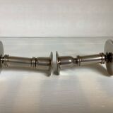 Pair of small silver candlesticks