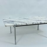 White marble coffee table