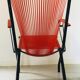 André Monpoix's orange scoubidou folding chair - 1960s