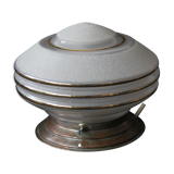 Art Deco granite glass ceiling light