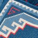 Tapis vintage Bleu